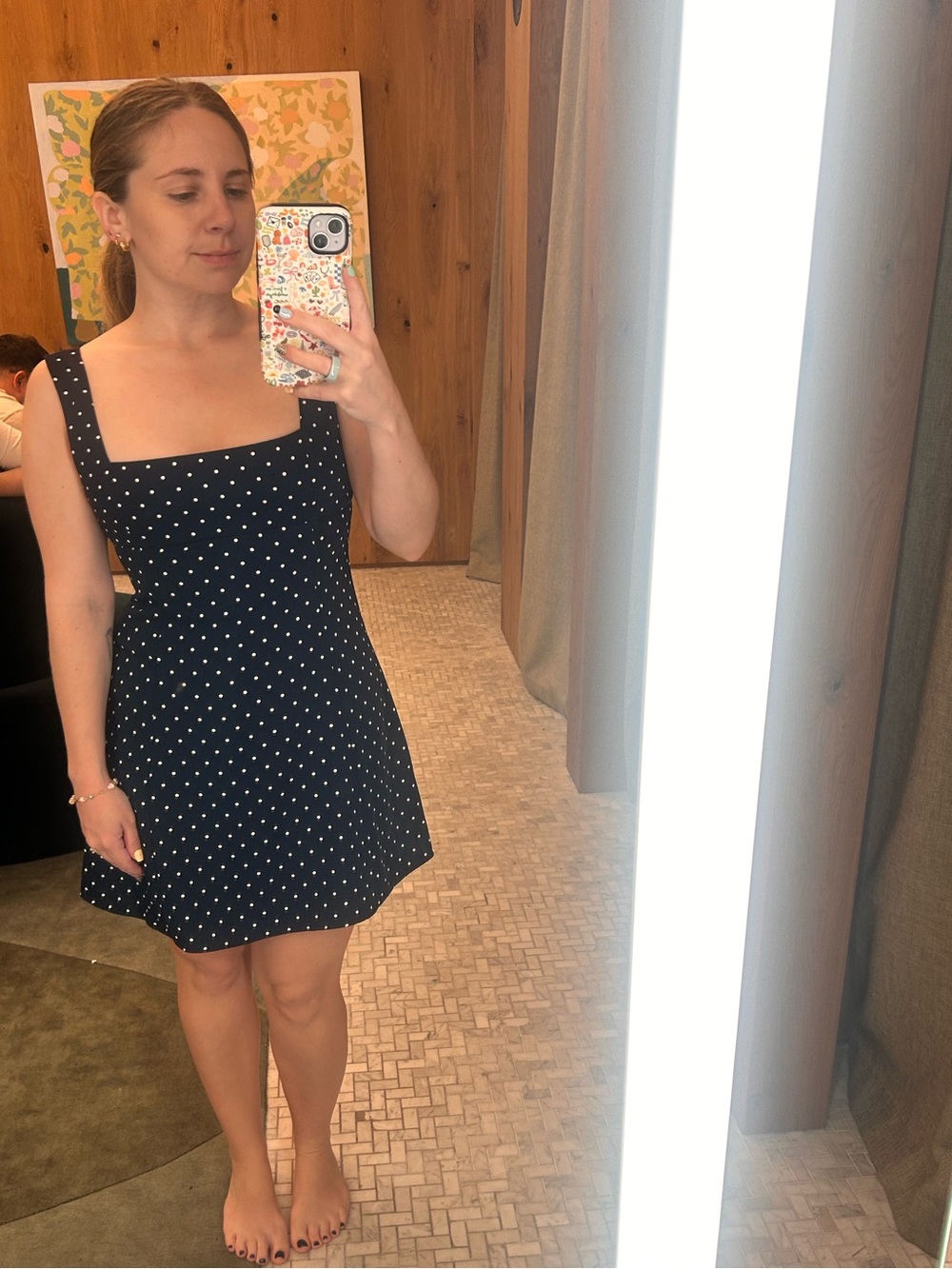 Aritzia Dollop Dress in Navy